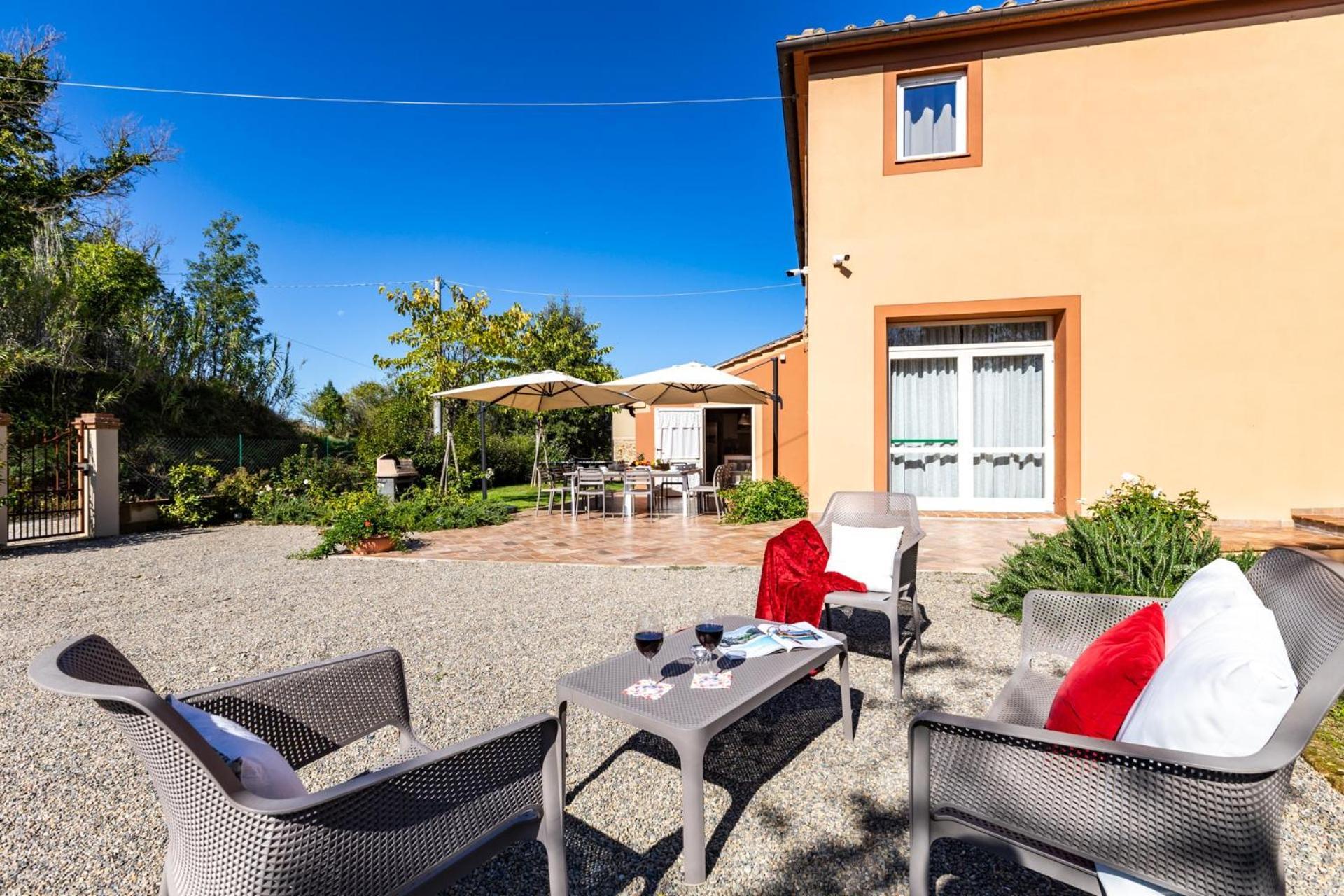 Gorgeous Villa Peccioli, With Private Pool, Ac, Wifi Legoli エクステリア 写真