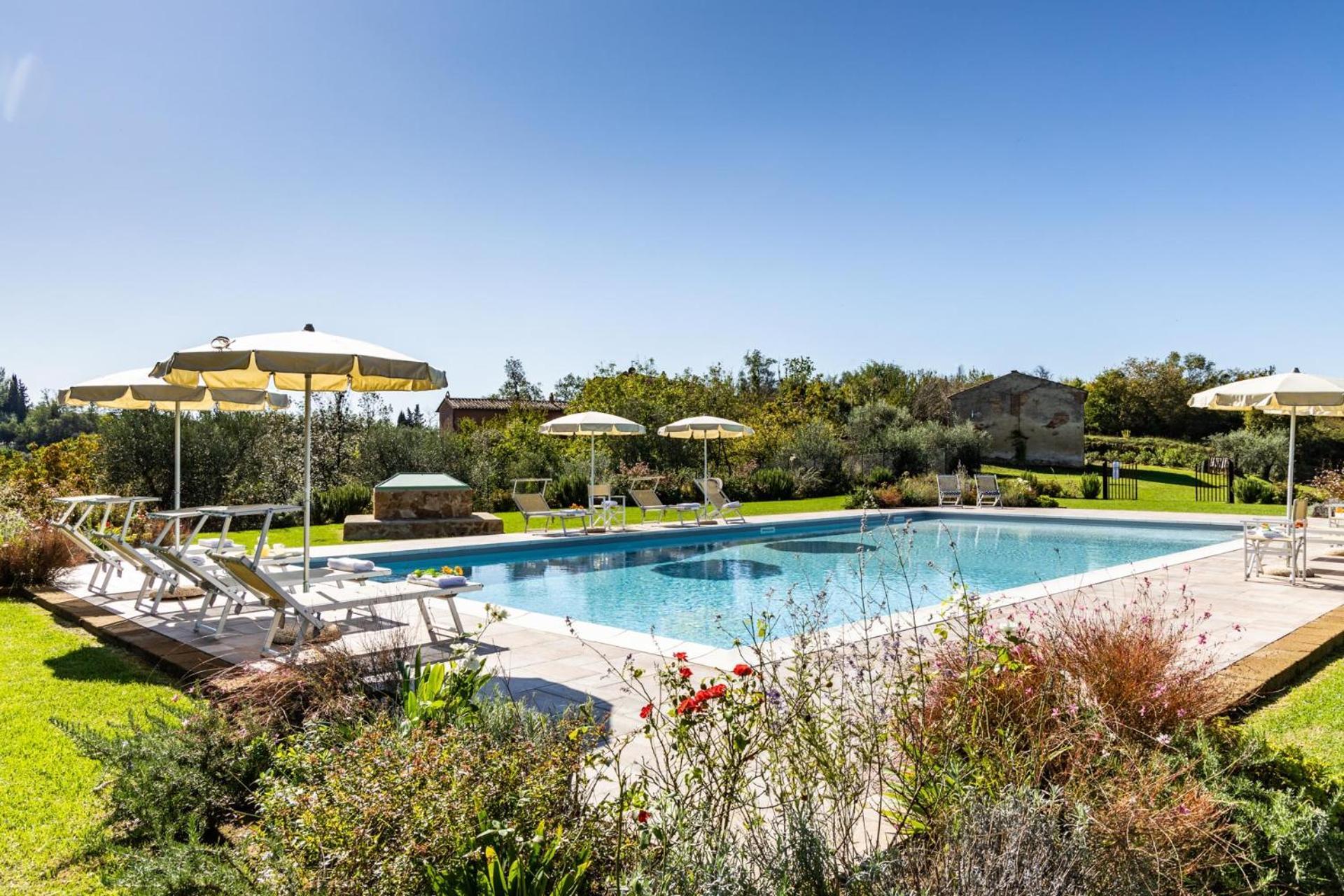 Gorgeous Villa Peccioli, With Private Pool, Ac, Wifi Legoli エクステリア 写真
